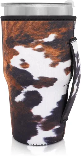 Vista 85 de Fundas Aislantes de Neopreno Portavasos con Asa para Vasos Tumbler de 20oz, Funda Reutilizable para Café Helado Para Tazas de Café de 30oz - 32oz