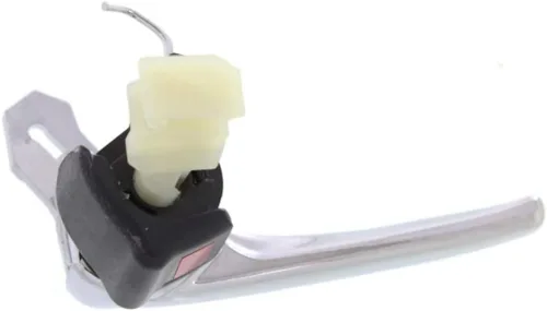 Vista 4 de Para Mazda 6 2003-2008 Manija de puerta interior delantera, lado del conductor, palanca cromada Con botón de bloqueo de puerta Recorte: todos