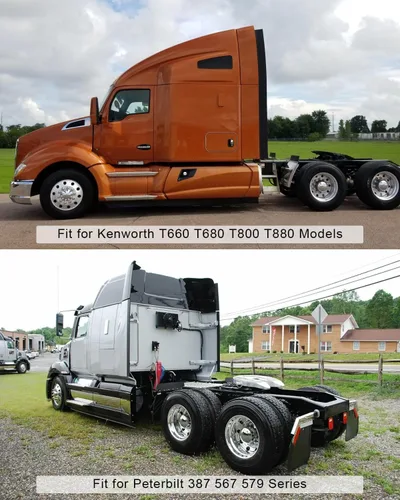 Vista 5 de Filtro de cabina apto para Kenworth T660 T680 T800 T880 Peterbilt 387 567 579, filtro de cabina de automóvil reemplazar S-9034 S28571 F37-1018