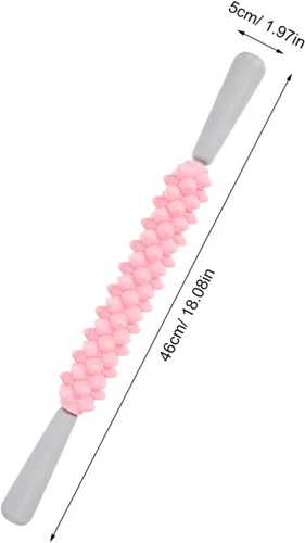 Vista 8 de Mipcase Trigger Point Massage Roller Stick for Muscle Nonslip Grip Body Roller for Deep Tissue Therapy Calf and Shoulder Relaxation Tool for Yoga