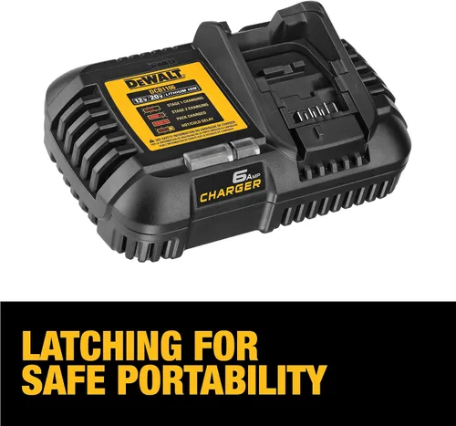 Vista 4 de DEWALT Cargador de 6 amperios 12V MAX*/20V MAX*/FLEXVOLT (DCB1106)