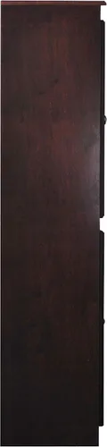 Vista 4 de Concepts In Wood Gabinete de Almacenamiento - Estantes Ajustables - 30 x 72 (Cereza)