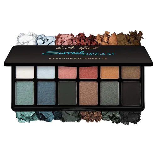 Vista 11 de Paleta de sombras de ojos L.A. Girl Fanatic, Get Feverish GES415
