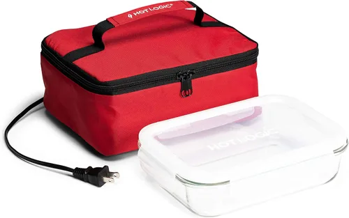 Vista 8 de HOTLOGIC Mini lonchera térmica, calentador eléctrico portátil de alimentos para hombres y mujeres, ideal para el trabajo, la oficina