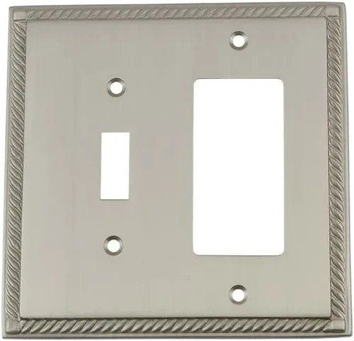 Vista 21 de Nostalgic Cubierta de placa de interruptor de salida eléctrica roseta de cuerda de almacén