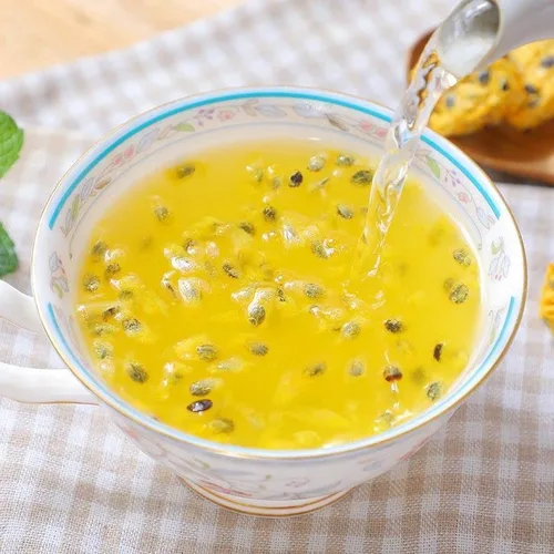 Vista 6 de Fruta de la pasión seca 150g/5.29 oz Trozos de maracuyá para pasteles, bebidas y alimentos para hornear té