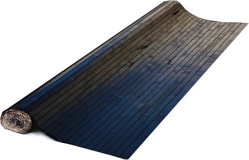 Vista 8 de Forever Bamboo Wainscoting - Panel de pared para decoración de interiores, panel de pared de bambú, acabado carbonizado, 4 pies de alto x 8 pies