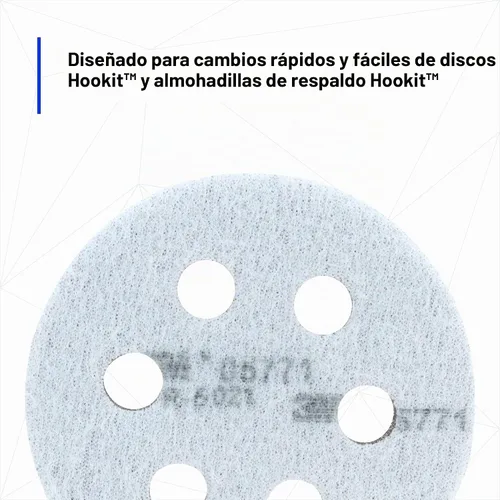 Vista 4 de 3M Hookit 05771 - Almohadilla de interfaz suave de 3 pulgadas, espuma, cambio rápido, almohadilla suave para lijado de autocuerpo