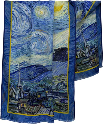 Vista 17 de RainCaper Bufanda de mezcla de seda para mujer Delaunay mujer portuguesa