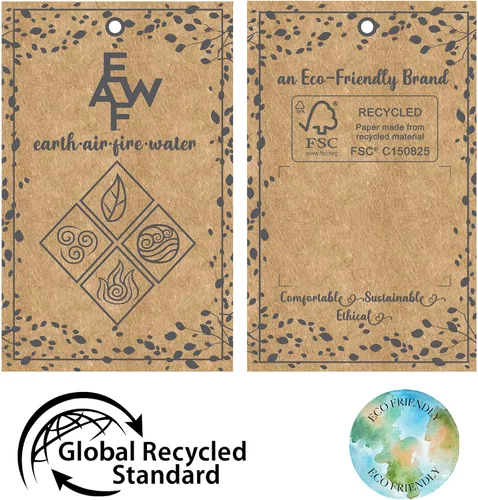 Vista 7 de EAFW Leggings Ablaze de poliéster reciclado ecológico con bolsillos para mujer