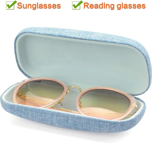 Vista 2 de Vemiss - Funda rígida para lentes de sol (lino)