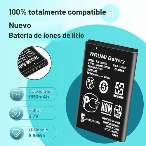 Vista 2 de Reemplazo de batería TI 84 Plus CE para Texas Instruments TI-84 Plus Python