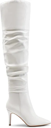 Vista 2 de DREAM PAIRS Botas de tacón alto para mujer, por encima de la rodilla, con punta alta hasta el muslo, tacón de aguja, botas sexis largas para otoño