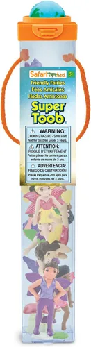 Vista 4 de Safari Ltd. Friendly Fairies Super TOOB - 10 adoradas figuras de hadas - Figuras de juguete detalladas pintadas a mano para niños, niñas y niños