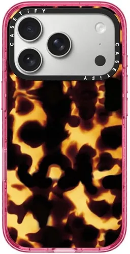 Vista 121 de CASETiFY Impact iPhone Air Case [Delgada/Compatible con Magsafe / 8.2 ft. Protección contra Caídas de Grado Militar 4X] - Lazos - Rosa Arcos