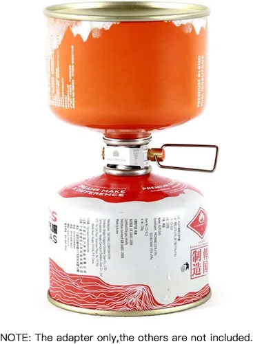 Vista 5 de LIXADA Gas Saver Plus, Cambiador de convertidor de gas, tanque plano de recarga, adaptador de conversión, válvula de adaptador de gas de camping