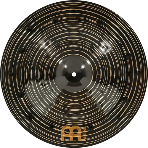 Vista 2 de Meinl - Platillo de porcelana de 18 pulgadas, clásicos, oscuros, fabricado en Alemania, (CC18DACH) Platillo para batería de bronce B12