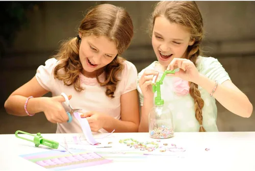 Vista 6 de Rhode Island Novelty 4M Green Creativity - Kit de cuentas de papel