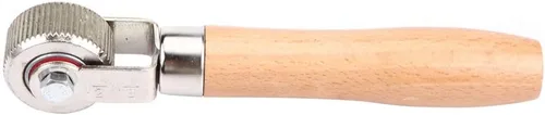 Vista 6 de KIMISS Herramienta de reparación de parches de neumáticos para rueda de automóvil con mango de madera y rodillo de rodamiento de bolas, cosedor