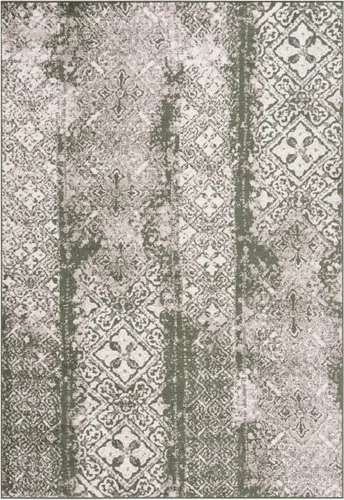 Vista 14 de SAFAVIEH Alfombra de área 8x10 - Colección Adirondack - Grande - Negro y plateado, diseño marroquí bohemio, no suelta pelusa y fácil de limpiar