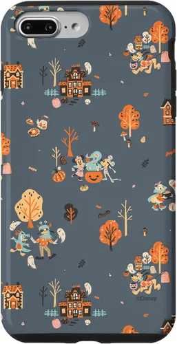Vista 12 de iPhone 16 Disney Mickey Mouse & Pals Spooky Cute Halloween Scenes Case
