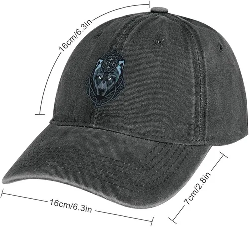 Vista 8 de Sombrero de béisbol de lobo vikingo para hombre, nórdico mito Odin Fenrir impresión 3D gorra para exteriores, casqueta de protección UV resistente