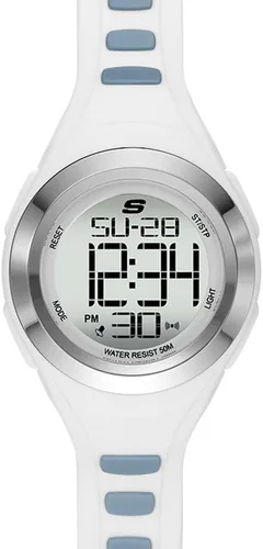 Vista 2 de Skechers Reloj digital de silicona Tennyson para mujer