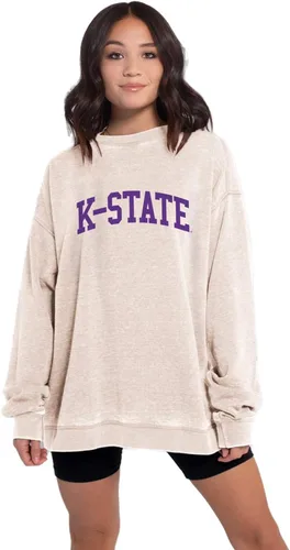 Vista 16 de chicka-d NCAA Campus Crew para mujer