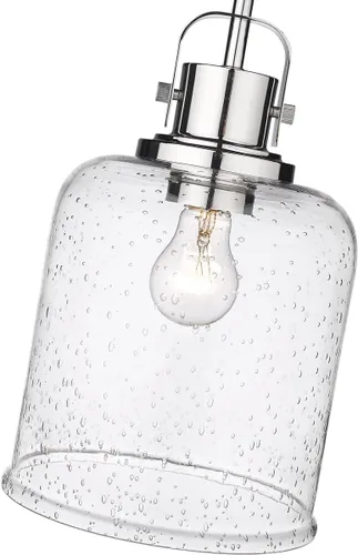 Vista 6 de Z-Lite 340P8-CH Kinsley Colgante 1 luz 100 vatios, cromo