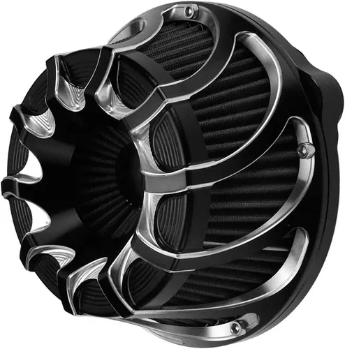 Vista 9 de Kit de entrada de aire limpiador de aire CNC para motocicletas con turbina, filtro de aire para Harley Sportster XL Touring Softail Dyna