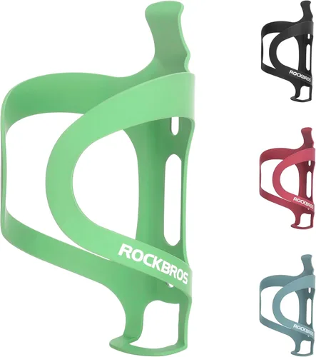 Vista 10 de ROCKBROS Portabidón para botella de agua para bicicleta, color negro