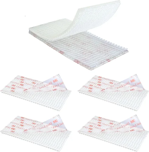 Vista 9 de 3M - Cinta de doble bloqueo de 1 x 2 pulgadas, 10 unidades, cinta de montaje resistente Cinta entrelazada con cierre de cierre autoadhesiva SJ3560