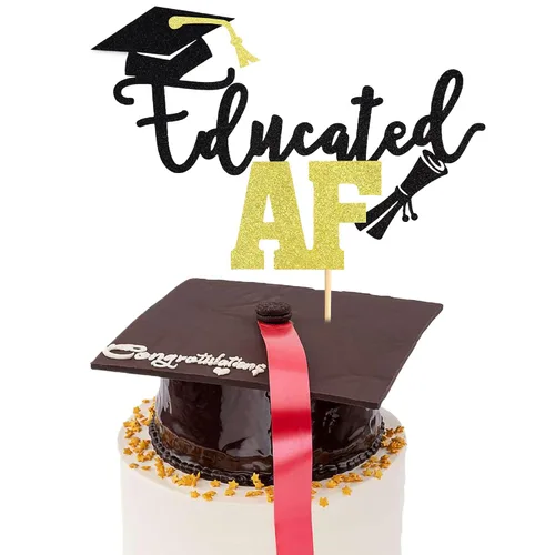 Vista 40 de Arthsdite 1 pieza Adorno para Tarta de Felicitación - Adorno de Tarta de Graduación - 2025 Suministros de Decoración para Fiesta de Graduación