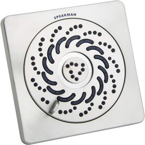 Vista 8 de Speakman S-5001-MB-E2 Kubos Exhilaration - Cabezal de ducha fijo de alta presión, 2 GPM, color negro mate