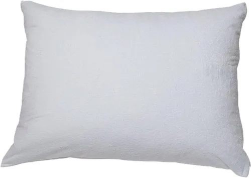 Vista 4 de AB Lifestyles for the Home - Protector de colchón largo tamaño individual de 39 x 80 pulgadas, impermeable, funda ajustable de algodón de rizo sin