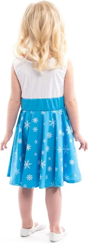 Vista 7 de Little Adventures Vestido de reina de hielo
