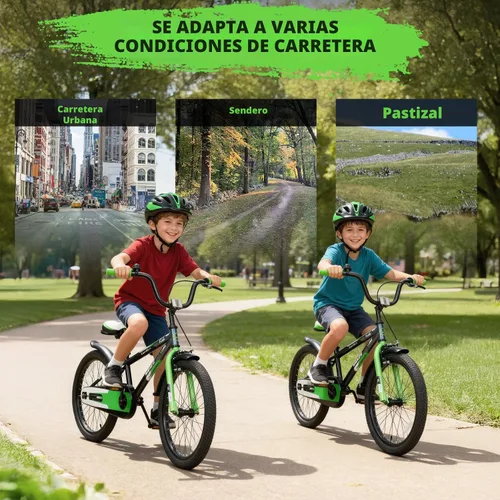 Vista 8 de WEIZE Kids Bike, 16 20 Inch Children Bicycle for Boys & Girls Ages 4-12 Years Old, Rider Height 41-62 Inch, Adjustable Seat & Handlebars, Coaster