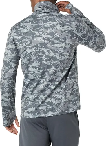 Vista 2 de Tienda Essentials Camisa de manga larga con cuello enrollado y tecnología suave para hombre