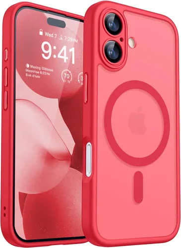 Vista 32 de CANSHN Funda magnética compatible con iPhone Air (6.5 pulgadas), mejorada [protección completa de la cámara] [compatible con Magsafe]