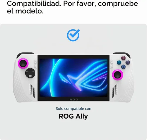 Vista 2 de Spigen GlasTR EZ FIT - Protector de pantalla de vidrio templado para ROG