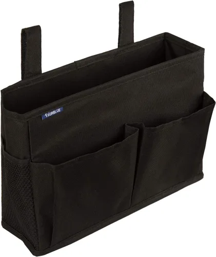 Vista 40 de Surblue Organizador de cama colgante para mesita de noche, bolsa de almacenamiento con bolsillo para literas y camas de hospital, habitaciones