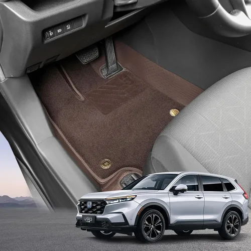 Vista 12 de EKR Alfombras personalizadas para Honda CRV 2012-2016, alfombrilla de lujo para el suelo del automóvil de la fila delantera y segunda fila