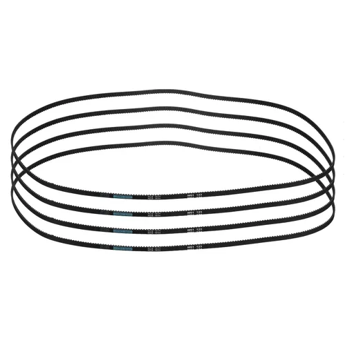 Vista 96 de uxcell 4 piezas HTD-3M Correa de Distribución de Goma 48 Dientes, Longitud de Paso 144mm x Ancho 6mm x Altura 2.4mm, Correa de Polea de Distribución