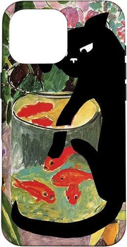 Vista 19 de Matisse's Goldfish and A Cat Case for iPhone 17