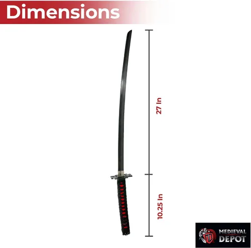 Vista 2 de MedievalDepot Handcrafted Samurai Katana - Inspired by Noble Warriors