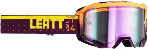 Vista 4 de Leatt Goggle Velocity 4.5 Iriz Bronz UC 68% Azul