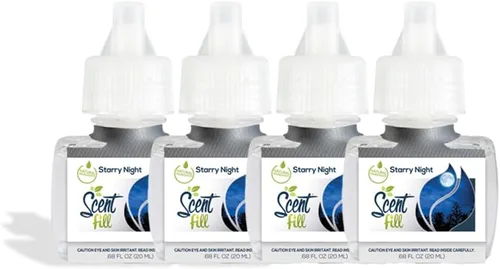 Vista 14 de Scent Fill Ambientador enchufable de sidra de manzana, 4 recambios de aceite perfumado