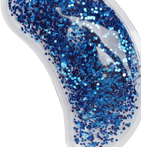 Vista 6 de Paquete de hielo de gel para ojos, ojos de gel reutilizable, almohadilla de enfriamiento de ojos, parche para ojos fríos y calientes, parches debajo