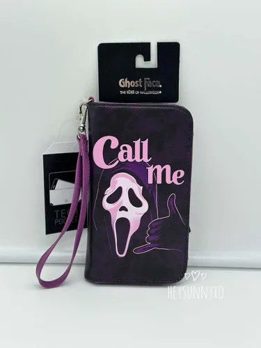 Vista 4 de Ghost F a c e Call Me Tech - Cartera para identificación con licencia, Varios