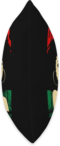 Vista 2 de Pan African Pride Black History Celebrate Juneteenth - Almohada de bandera panafricana de la Unia, 16 x 16 pulgadas, multicolor